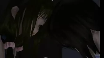 Japanese Shemale in 3D Anime Sucks Dicks like a Pro