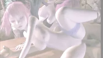 Batgirl's 3D Animation Threesome Sex - Explore the Wild Side of Superheroines!