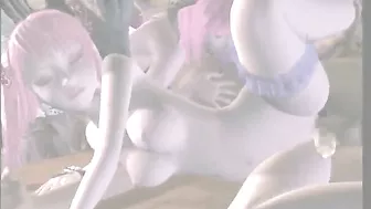 Batgirl's 3D Animation Threesome Sex - Explore the Wild Side of Superheroines!