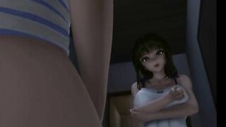Futa Handjob in Japanese 3D Porn - A Must-See!