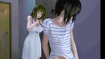 Futa Handjob in Japanese 3D Porn - A Must-See!