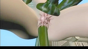 3D Anime Drilling All Holes by Snake Monster - A Tantalizing Porn Comic