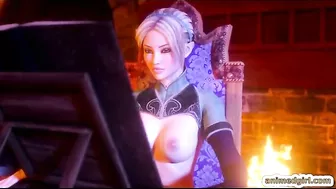 3D Anime Shemale Hard Fucking and Titty Cumming