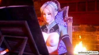 3D Anime Shemale Hard Fucking and Titty Cumming