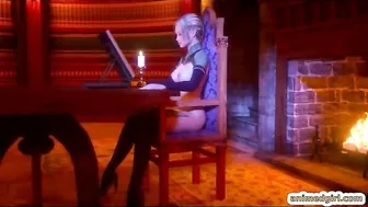 Shemale 3D hentai Eralin and Merlin sucking bigcock, shemale, 3dporn, hentai, sucking, bigcock