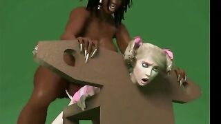 Busty Futanari 3d Interracial Bondage