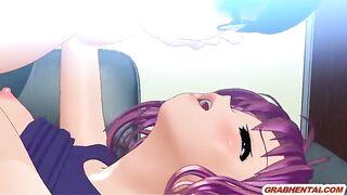 Cute Anime Fucks Boss in Office