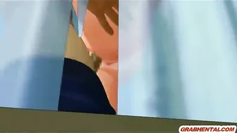 Cute Anime Fucks Boss in Office