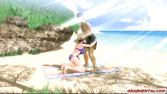 Cute Anime Fucks Boss in Office