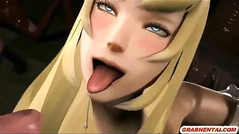 Tentacle-Drilling 3D Anime Ass - A Must-See!