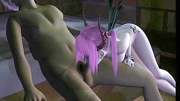 Batgirl's 3D Animation Porn - Intense Fucking Action!