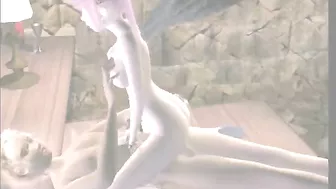 Batgirl's Cute 3D Anime Suck and Ride