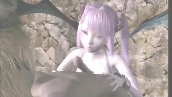 Batgirl's Cute 3D Anime Suck and Ride