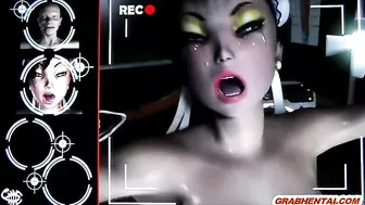 Humiliated and Hard Fucked - Busty 3D Animation