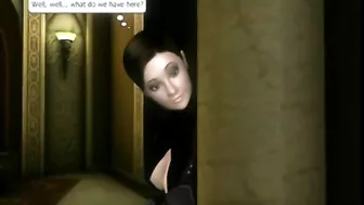 Shemale Gets Handjob in 3D Anime