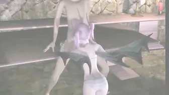 Batgirl in 3D Animation Gives Blowjob to Stiff Cock