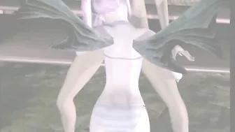 Batgirl in 3D Animation Gives Blowjob to Stiff Cock