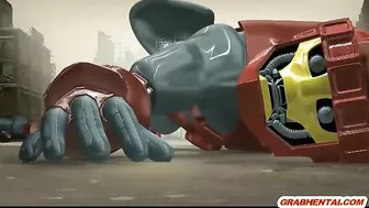 Wolverine gets fucked from behind in the great outdoors! 3D animation at its best.