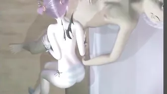 Cute Young Girl Gives Blowjob to Mature Gentleman in 3D Animation