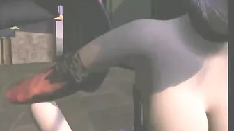 Anime Cutie Gets Poked from Behind by Masked Man in 3D Porn