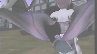 Anime Cutie Gets Poked from Behind by Masked Man in 3D Porn