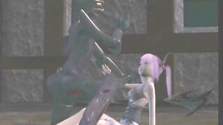 Batgirl's 3D Anime Cocksucking Adventure
