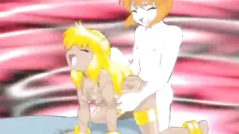 Anime Shemale Fucks Bareback in Steamy Hentai Action