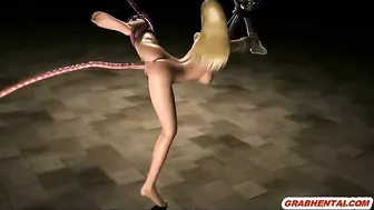 Tentacle Drilling - A Captive's Ass and Pussy 3D Animation Tentacle Drilling - A Captive's Ass and Pussy 3D Animation