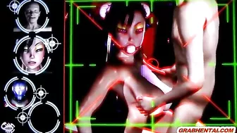 Busty 3D Animation Hot Ass Fucking by Robot
