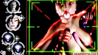 Busty 3D Animation Hot Ass Fucking by Robot