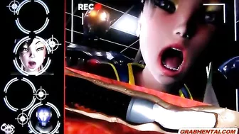 Busty 3D Animation Hot Ass Fucking by Robot
