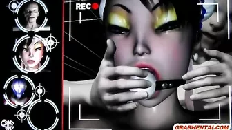 Busty 3D Animation Hot Ass Fucking by Robot