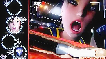 Busty 3D Animation Hot Ass Fucking by Robot