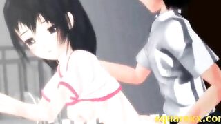 3D Hentai of Young Teen Fucking