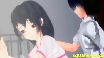 3D Hentai of Young Teen Fucking