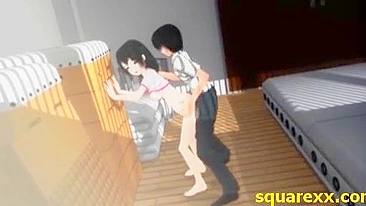 3D Hentai of Young Teen Fucking