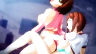 Shemale Gets Deep Fucked in Juicy 3D Hentai Anime