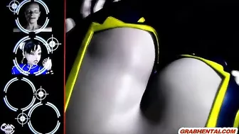 Busty Anime Gets Fingered Pussy and Handjob Cock - 3D Porn and Anime