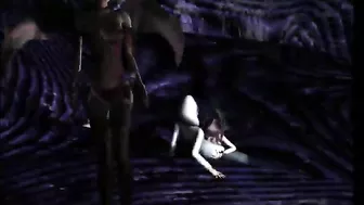 Batgirl Sucks Big Dick in 3D Anime Porn