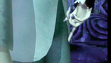 Batgirl Sucks Big Dick in 3D Anime Porn