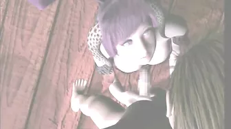 Anime Beauty Sucks Stiff Dick in 3D Porn