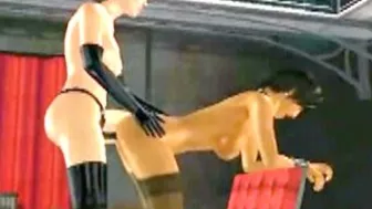 Shemale Fucks Captive in 3D Anime Porn