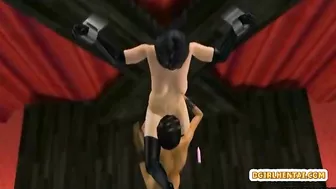 Shemale Fucks Captive in 3D Anime Porn