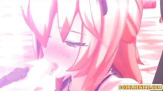 Anime Cutie Gets Sucked by Her Big Shemale Cock