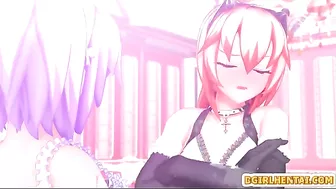 Anime Cutie Gets Sucked by Her Big Shemale Cock