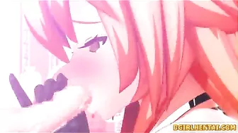 Anime Cutie Gets Sucked by Her Big Shemale Cock