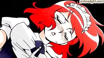 Shemale Maid Gets Licked by Her Cock in 3D Porn Comic