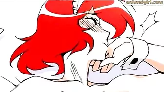 Shemale Maid Gets Licked by Her Cock in 3D Porn Comic