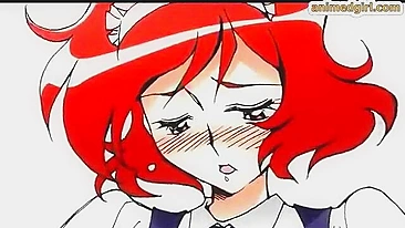 Shemale Maid Gets Licked by Her Cock in 3D Porn Comic