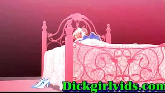 Hentai Shemale Masturbating in Solo Anime Scene